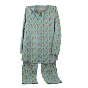 𝅺NWOT Earthbound S Cactus Print Pajama Set